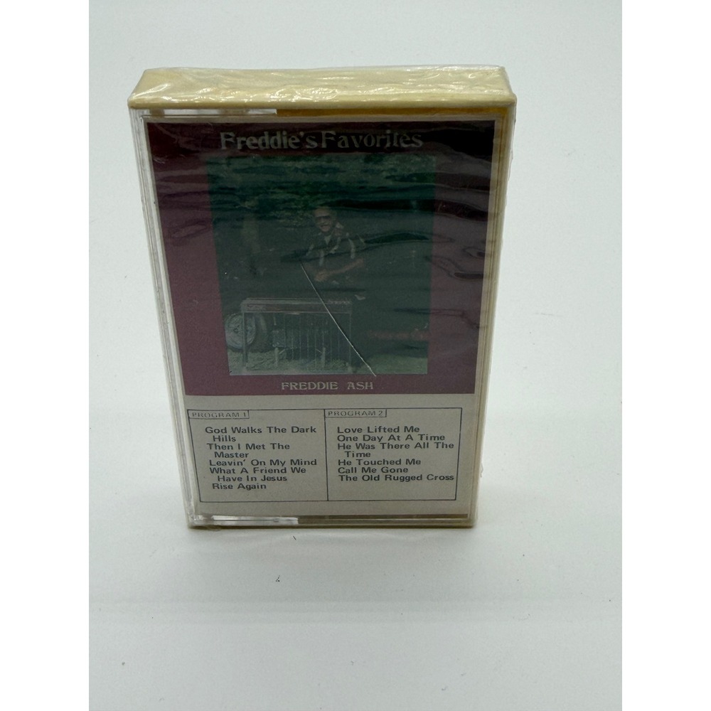 Freddie Ash Freddie's Favorites Cassette Tape Vintage Gospel Sealed Freddie Ash‎